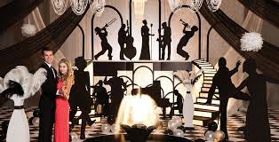 Throw a party full of jazz bands, bootleggers, flappers & other friends. Great Gatsby Themed Party Decorations Jazz Themed Party Decorations