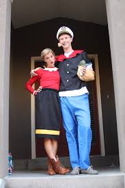 popeye and olive oyl popeye kostum fasching motto kostum