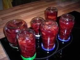 Rotweinpflaumen Bzw Zwetschgen Rezept Mit Bild Rezept Zwetschgen Lebensmittel Essen Pflaume