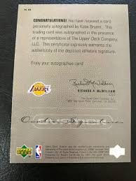 It's a violation even if we just suspect due to the unfortunate tragedy regarding kobe bryant, the autograph market will be flooded with. Fake Autograph Card Ring Kobe Harper Mays More Blowout Cards Forums