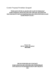 1 contoh penelitian geografi : Top Pdf Contoh Makalah Penelitian Geografi 1 123dok Com
