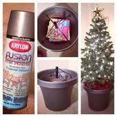2 To The 1 To The 1 To The 3 I Like Good Trees Make Your Short Fake Christmas Tree Taller And Better 1 Find A Giant Plastic Pot That The Base Just Bar Fake Christmas Trees Christmas Time Fake Xmas Tree