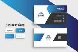 Create a blank personal business card. Business Card Template Graphic By Vectorsource Creative Fabrica