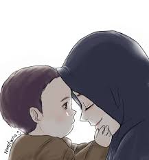 Browse the user profile and get inspired. Muslim Mother And Child Drawing Mother And Child Drawing Islamic Cartoon Anime Muslim