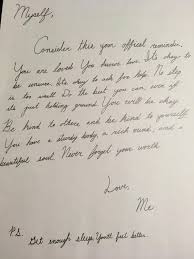 Your letter should start with a quick reminder of who you currently are. I Wrote A Letter To Myself But I Think It Applies To Everyone Wholesomememes