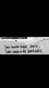 Seni Benim Kadar Seven Sana Benim Kadar Hasret Kalsin Ozlu Sozler Guzel Soz Tumblr Sozleri