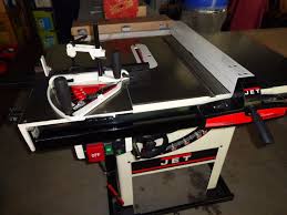 Jet 10 Left Tilt Table Saw Supersaw 46 Cast Iron Wingssliding Tablebase Rare Woodworking Saws Tilt Table Woodworking