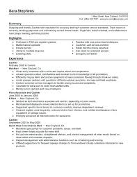 resume sample skills summary resume example