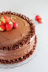 Layer Cake Au Chocolat Recette Idee Gateau Recette Gateau Genoise Chocolat