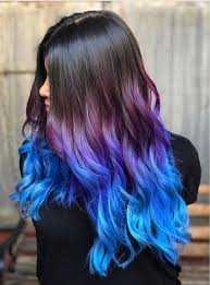 In combination great red, blue and purple looks amazing. Pin On Hair Ideas