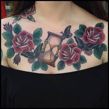 If you are looking for a bigger tattoo design, then this is the one for you. 1001 Ideas For Beautiful Chest Tattoos For Women