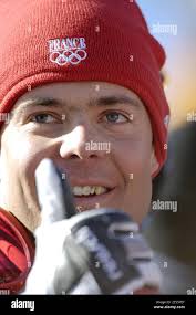 France's gold medal Antoine Deneriaz