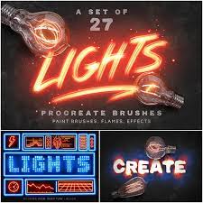Lights Procreate Brushes Free Download Procreate Brushes Free Procreate Brushes Photoshop Brushes Free