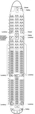 Airline Seating Charts Boeing Airbus Aircraft Seat Maps