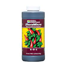 Floramicro intensifies your plants' aromas and flavours and promotes the production of essential oils. Floramicro General Hydroponics