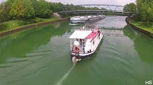 Talbrücke arensburg 600 m / 568 m: Klabautermann Kanalboot Zum Feiern Und Entspannen