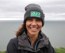 Alfred Wainwright with Julia Bradbury presenting his walks