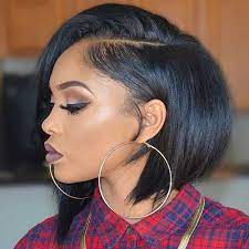 25 Black Girls With Bobs Bob Haircut And Hairstyle Ideas Short Hair Styles For Round Faces Short Hair Styles African American Short Bob Hairstyles