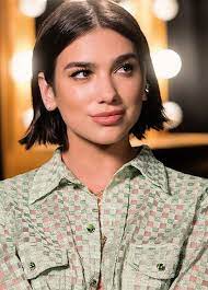 Dua lipa looks formal and elegant in short casual hairs. Dua Lipa Haircut Bob Bpatello