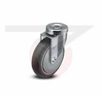 Swivel Caster - 3" x 1-1/4" Polyurethane - Hollow Bolt Hole