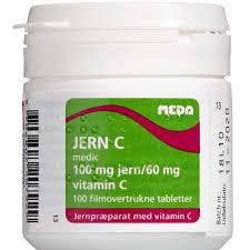 Mangel på jern giver derfor blodmangel. Jern C Medic Praeparat Mod Jernmangel 100 Stk Webapoteket