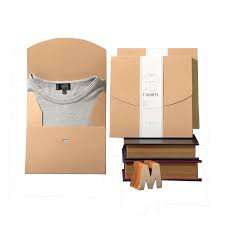 Custom Sleeve Clothing Paper Envelope Recycled Paper Envelopes for T-shirt  Cloth Packaging Kraft Box