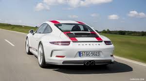 2017 Porsche 911 R White Rear Three Quarter Hd Wallpaper 23