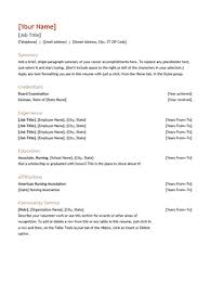 cover letter chronological order