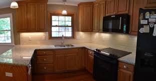 Septa key updates & information. Oak Cabinet Kitchen W Subway Tile Minimalistisch Kuche Raleigh Von Prince Sons Inc Houzz