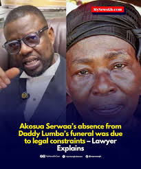 Lumba's Funeral: Lawyer William Kusi arrives in court as the final verdict  in the Akosua Serwaa vs. Odo Broni case is expected today #UTVGhana
