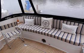 Marine Upholstery I Think This Is A Great Idea For Outdoor Furniture Chairs So The Cushions Last A Lot Longer In Marine Upholstery Upholstery Boat Upholstery