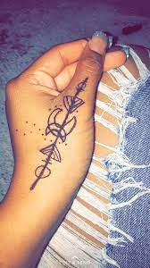 Marker Tattoo Hand Tattoos Tattoos Meaningful Tattoos