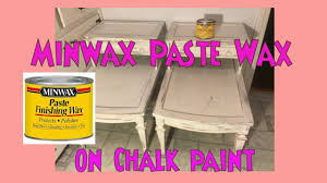It is best to apply our paste finishing wax over finished or stained wood. Minwax Paste Wax To Seal Chalk Paint Product Review How To Chalk Paint Wax Hack Youtube