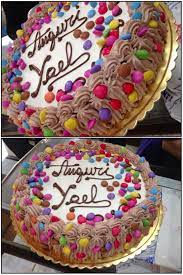 Buon Compleanno Colorato Yael 11 Anni Happy Coloured Birthday Yael 11 Years Old Torte Dolci Cioccolato