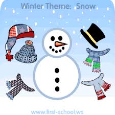 Snow And Snowman Theme Preschool Activities And Crafts