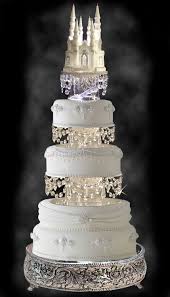 Gorgeous Wedding Cake With Swarovski Crystal Cinderella Castle Royal Wedding Cake Topper Royal Wedding Cake Extravagant Wedding Cakes Castle Cake Topper