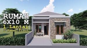 Poin menarik dari update rumah split level 6x10 desain rumah minimalis adalah. Rumah 6x10 M 1 Lantai 2 Kamar Tidur Youtube