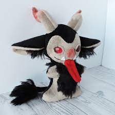 Made To Order Krampus Monster Plushie Plush Christmas Etsy Christmas Plush Krampus Plushies