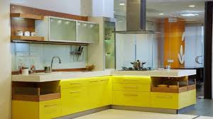 semi modular kitchen designs india