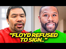 Manny Pacquiao REVEALS Floyd Mayweather PULLED OUT Of REMATCH..