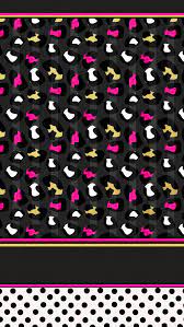 Animal Print Wallpaper Bow Wallpaper Cellphone Wallpaper