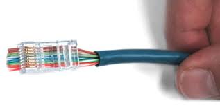Now insert the wires into the rj45 end and make sure that each wire is fully inserted to the front of the rj45 end and in the correct order. How To Easily Terminate Cables With An Rj45 Connector