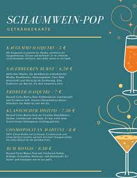 Fertige cocktailkarte zum kopieren : Kostenlose Vorlagen Fur Getrankekarten Canva