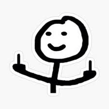 Read the most popular taennie stories on wattpad, the world's largest social storytelling platform. New Middle Finger Stickman De Jinnaem Redbubble New Sticker Design
