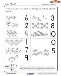 This page has a collection of color by number worksheets. It S A Match Free Kindergarten Math Worksheet Jumpstart