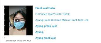 Jadi sebuah alur ceritanya ternyata mengisahkan sebuah ojek online yang di prank, sehingga cerita ini lah menjadi viral di media sosial dan juga di media internet. Viral Video Ayank Prank Ojol Dan Miss A Prank Dropbuy