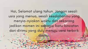 Ucapan hari lahir untuk orang tersayang. 30 Ucapan Selamat Ulang Tahun Spesial Untuk Orang Tersayang Golife