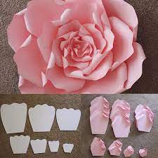 They were to be part of a backdrop installation, so we needed to make a lot of flowers that filled a space well while still being. Making Of Diy Paper Flowers Wedding Bouquet Emma Jasmin Blog