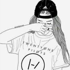 Coloring book for music fans<br>by steven jacosta<br><br>pages can have notes/highlighting. Twenty One Pilots Coloring Pages Coloring Home
