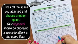 Linear algebra is tightly integrated throughout. Battleship For Math Class Algebra And Beyond